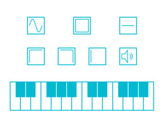 ポップでシンプルなUIを採用したiOS対応シンセアプリ「I am Synth」登場