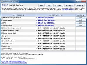 MyJVNバージョンチェッカで脆弱性の解消を－IPAの今月の呼びかけ