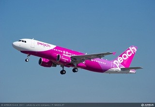 格安航空Peach、就航初月となる3月の運行状況を発表