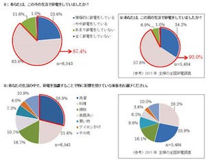 主婦はこの冬「洗濯」で節電に貢献～「主婦の全国節電調査」を公開