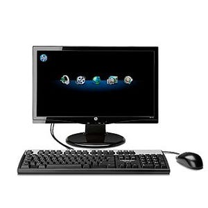 HP、18.5型ワイド液晶インターネット端末 - PCいらずでWebブラウズ