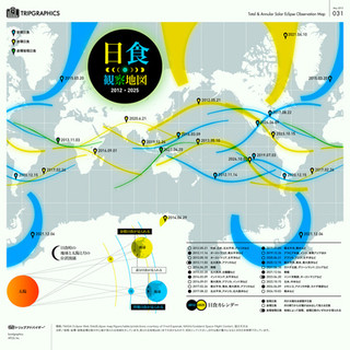 2025年までの世界中の日食が一目瞭然！世界日食観察マップ公開