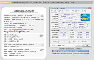 GIGABYTEのZ77マザーが"Ivy Bridge"動作クロック世界記録、7.032GHzを達成