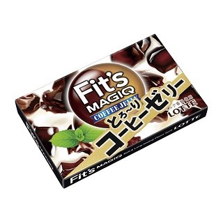 口の中でコーヒーゼリー風味が完成 - 「Fit's」にコーヒーゼリー味