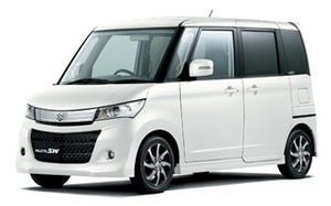 スズキ、軽乗用車「パレット」にアイドリングストップ搭載車などを設定