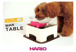 愛犬に健康的なご飯タイムを。高さと角度が変えられる「わんテーブル」登場