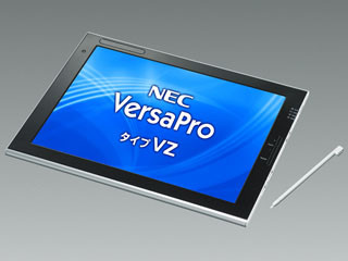 NEC、ビジネス向けタブレットPCで暗号化ソフトのタッチ認証が可能に