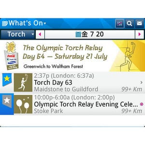 BlackBerry向け五輪アプリ「London 2012」が登場