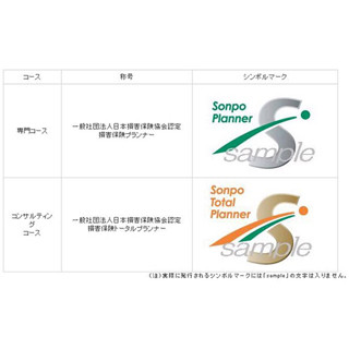 「損害保険大学課程」の認定取得者に与えるシンボルマーク公表 - 損保協会