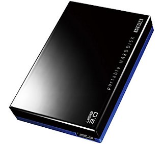 アイ・オー・データ、"超高速カクうすDX"シリーズに2TBのポータブルHDD