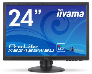 iiyama、1920×1200ドットの貴重なWUXGA対応IPSパネル採用24型液晶 - 3万円台