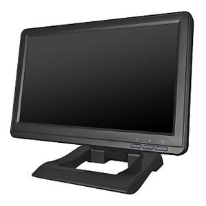 ハンファ、USB接続でタッチ対応の10.1型ワイド液晶ディスプレイ