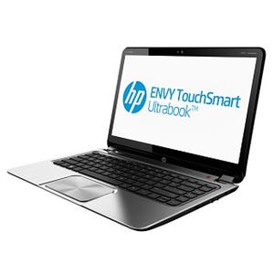 日本HPの2012年冬モデル、タッチ対応の14型Ultrabook「ENVY TouchSmart」