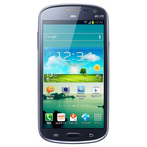 KDDI、4.8インチの有機ELディスプレイ搭載「GALAXY S III Progre SCL21」