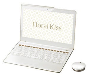 富士通、オシャレ女子向けのエレガントUltrabook「Floral Kiss」