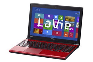 NEC、Win RTタブレットやWin 8搭載LaVie Zなど2012年秋冬モデル10シリーズ