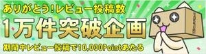 レビュー投稿数1万件突破記念、1万ポイント当たるキャンペーン--ECカレント