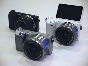 写真で見るWi-Fi対応のミラーレス一眼「NEX-5R」「NEX-6」