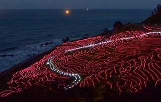 石川県輪島市で太陽光発電によるLED2万個のイルミネーション! ギネスに挑戦