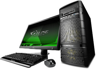 G-Tune、AMD A10-5800KとNVIDIA Kepler標準搭載で5万円台からの高性能BTO