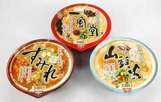 セブン&アイと日清、有名店カップラーメンを一新 - 「すみれ」「一風堂」「山頭火」