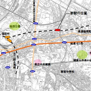 富山県の富山地方鉄道、稲荷町～東新庄間に新駅「新庄田中」12/21開業