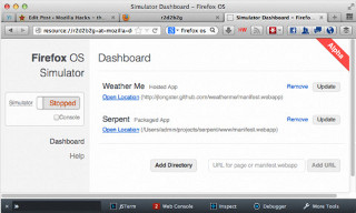 Firefox OSシミュレーターのプロトタイプがアドオンで披露