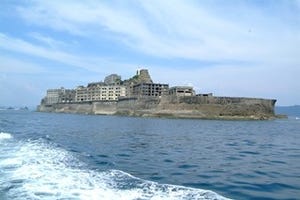 長崎県の無人島、端島(軍艦島)で12月15日から桟橋工事、上陸は一時中止