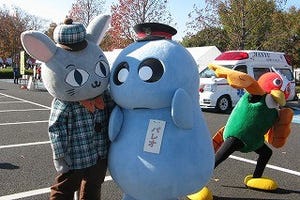 秩父鉄道パレオくんも!　265のキャラが集まる「ゆるキャラさみっとin羽生」