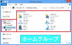 Windows 8キーワード - 「ホームグループ」とは