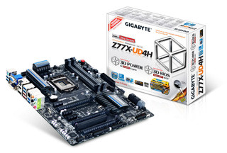 GIGABYTE、Intel Z77チップセットを搭載したATXマザー「GA-Z77X-UD4H」