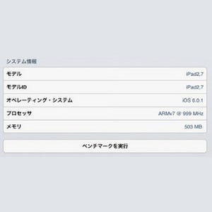 iPad mini Wi-Fi+Cellularのパフォーマンスをチェック!! Wi-Fiモデルと比較してみた