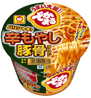 「マルちゃん でかまる」から「辛もやし豚骨ラーメン」発売 - 東洋水産