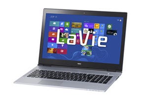 NEC、"世界最薄"12.8mmを実現したフルHDの15.6型Ultrabook「LaVie X」