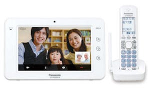 パナソニック、タブレットスタイルでAndroid 2.3搭載の家庭用固定電話機