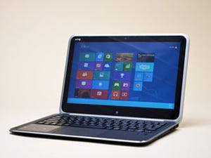 液晶ディスプレイが回転してタブレットに変形する12.5型Ultrabook - デル「XPS 12」