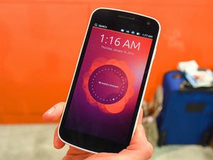 CES 2013 - 英CanonicalがLinuxベースのモバイルOS「Ubuntu for Phone」を公開