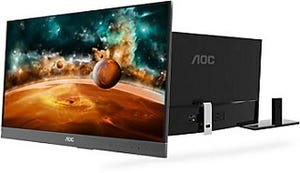 AOC、フォトフレームスタイルでも使える液晶ディスプレイなど5モデル