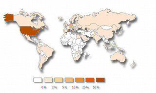 シマンテック、Java脆弱性悪用攻撃の分布図も - シマンテックブログ