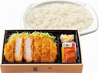 ほっともっと、三元豚を使用した「厚切りとんかつ弁当」夜限定で販売