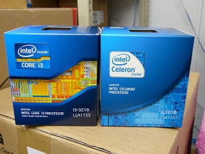 今週の秋葉原情報 - Ivy Bridge版のCeleronが登場、最新世代のCPUが3,000円台で購入可能に