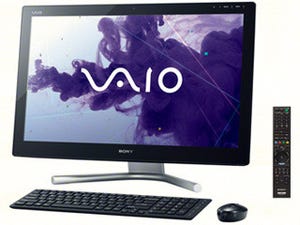 ソニー、24型ワイドディスプレイ搭載1体型PC「VAIO L」に2013年春モデル