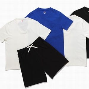 ヘインズ、綿と麻のメリットをブレンドしたTシャツ･ボトムス新発売