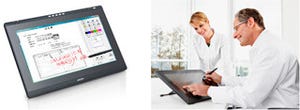 ワコム、ペン&タッチ入力に対応した法人向け液晶ペンタブレット発売