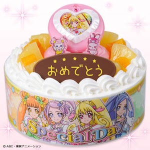 「キャラデコ」ひなまつりケーキに、プリキュアとたまごっち!が登場