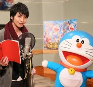 向井理が『ドラえもん』で声優初挑戦! "向井おさる"役で映画にもカメオ出演