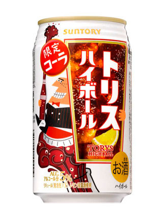 サントリーから「トリスハイボール　コーラ缶」春季限定発売!