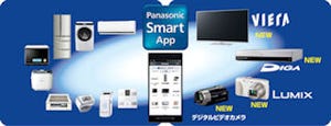 パナソニックのスマートフォン用アプリがアップデートでAV家電に対応