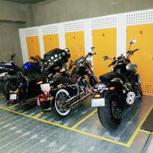 土地利用の新提案! 建築不可の土地を借り上げてバイク駐車場として活用