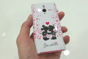 SoftBank 4G対応のDisney Mobile新モデル「DM014SH」の実機をチェック